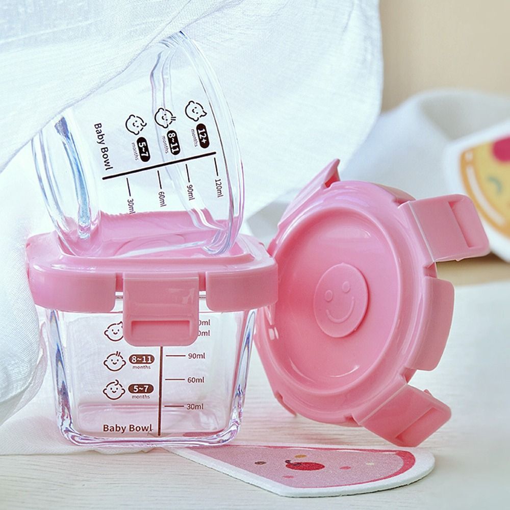 Meal Prep Glass Containers Oven Safe - Glass Food Storage Box New 170ml
