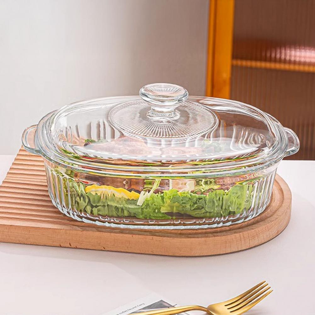 Microwave Safe Baking Pan Heat - Meal Prep Glass Containers Oven Safe recension och pris