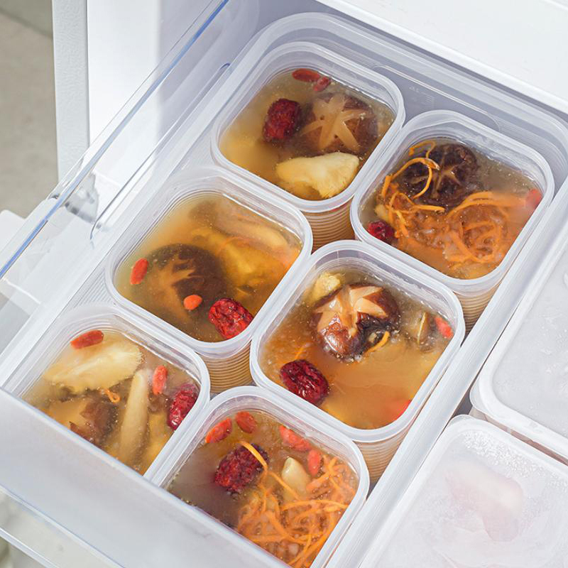 6-Grids Food Storage Container - Spice Jar Labels recension och pris