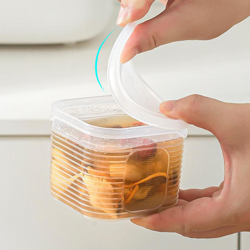 6-Grids Food Storage Container - Spice Jar Labels recension och pris