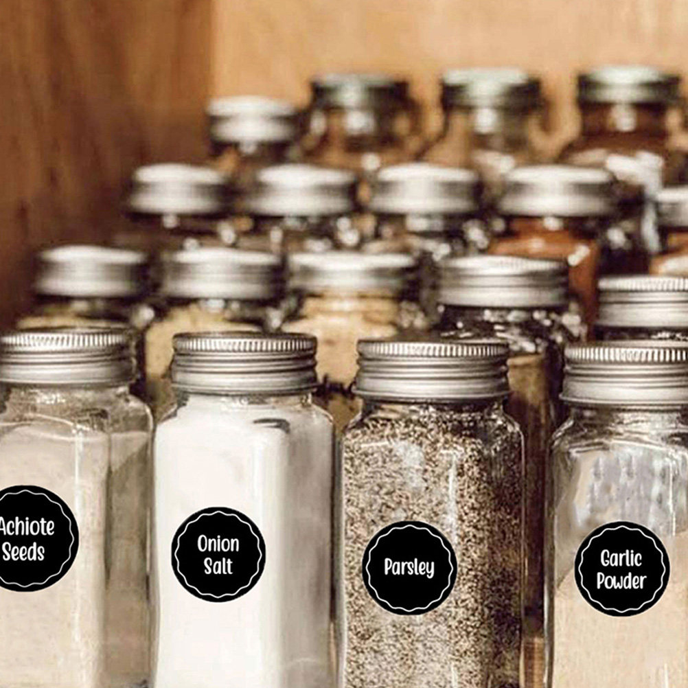 144Pcs Premium Spice Name Stic - Spice Jar Labels recension och pris