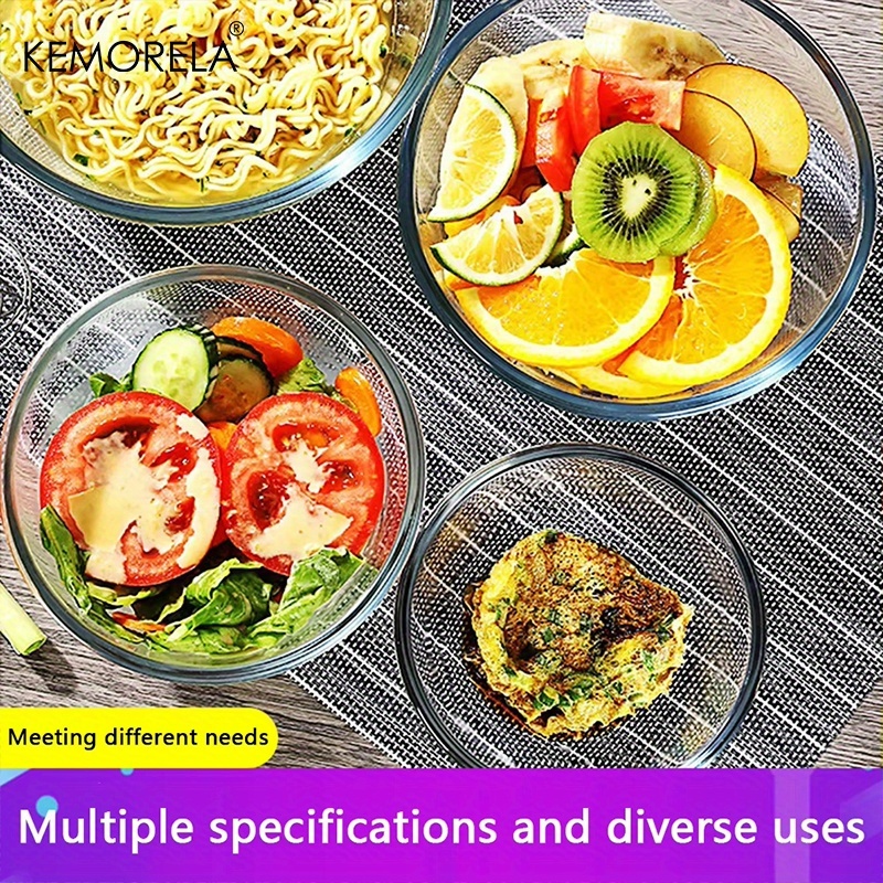 1PCS Deep Mixing Bowl - Heavy- - Meal Prep Glass Containers Oven Safe recension och pris