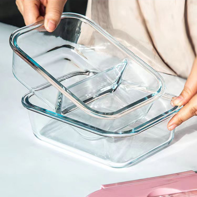 High quality Lunch Box Glass 1 - Meal Prep Glass Containers Oven Safe recension och pris