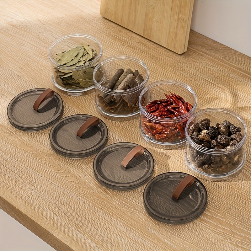 Three-Layer Round Spice Storag - Spice Jar Labels recension och pris