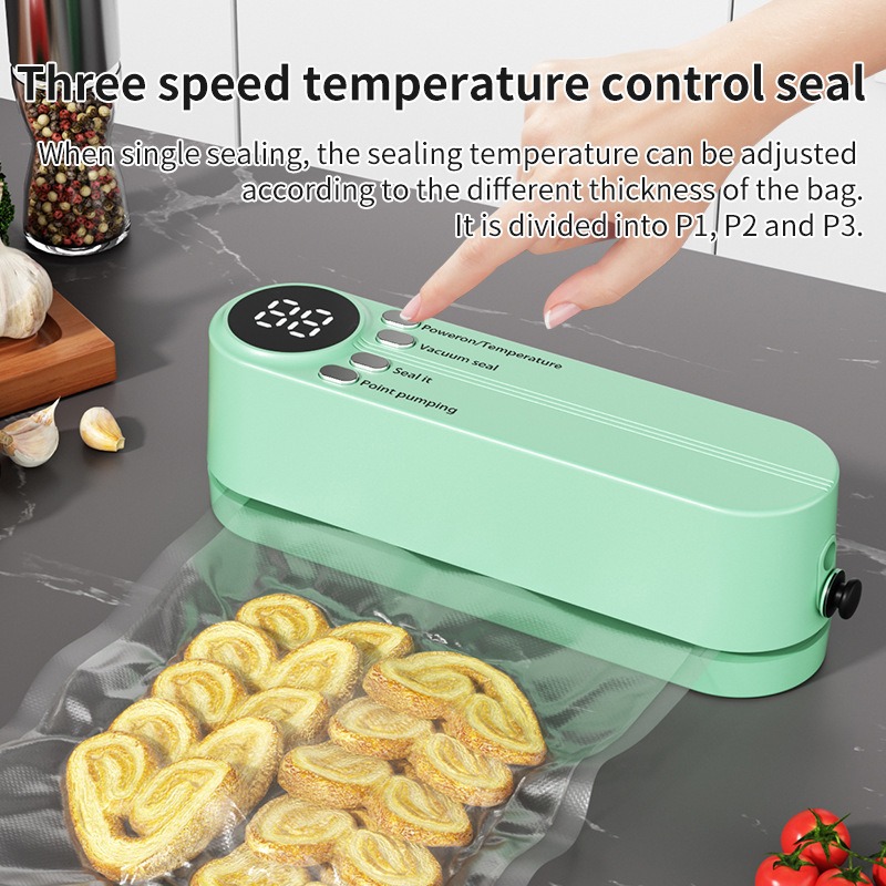 Electric Vacuum Sealer Food Cl - Meal Prep Vacuum Seal recension och pris