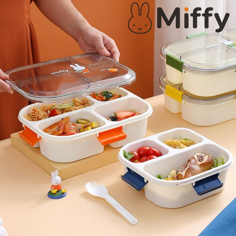 Kawaii Miffy Cartoon Bento Lun - Meal Prep No Microwave recension och pris