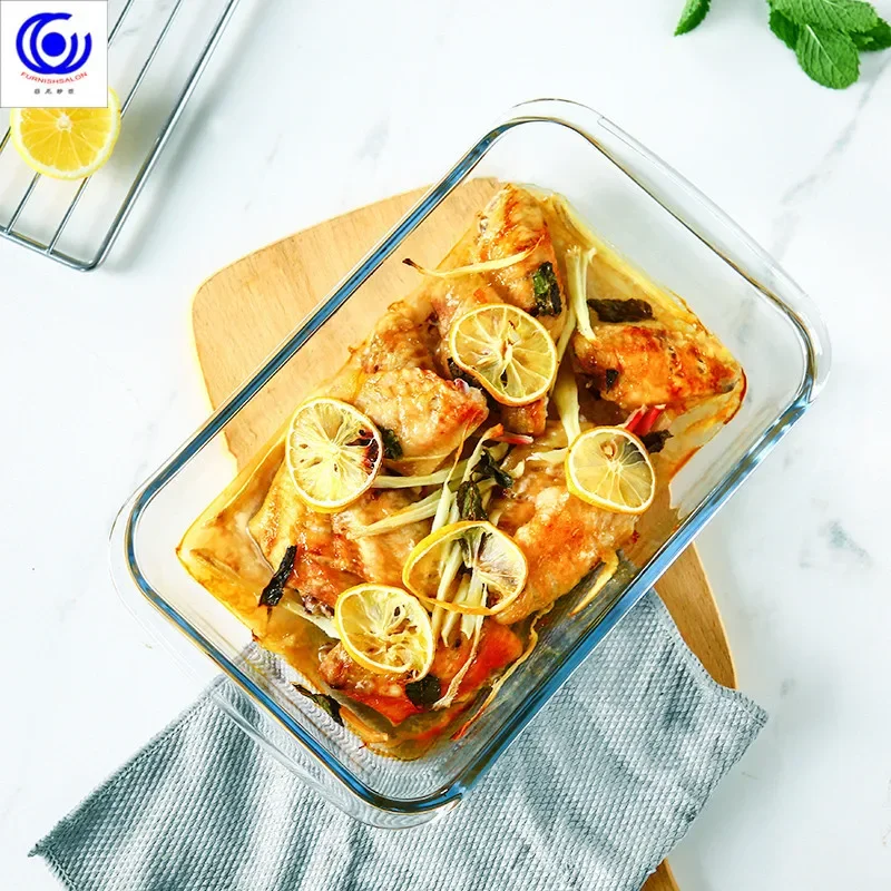 Large Capacity Toughened Glass - Meal Prep Glass Containers Oven Safe recension och pris