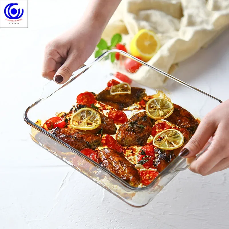 Large Capacity Toughened Glass - Meal Prep Glass Containers Oven Safe recension och pris