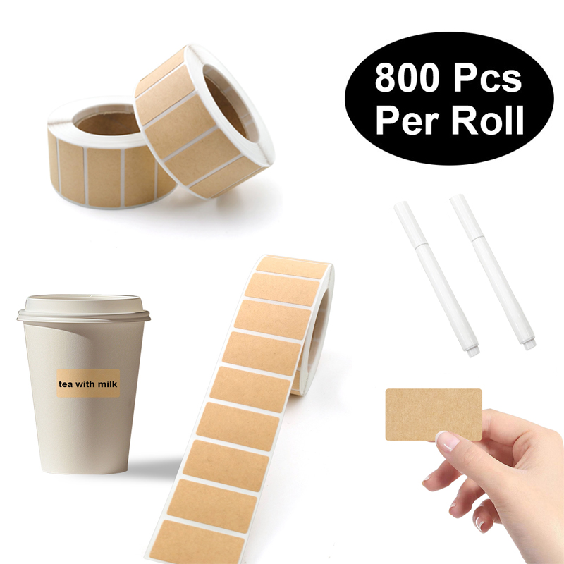 120/800PCS Spice Sticker with  - Spice Jar Labels recension och pris