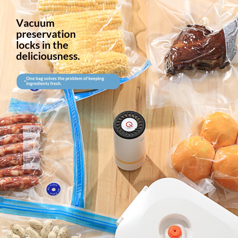 BPA Free Reusable Vacuum Food  - Meal Prep Vacuum Seal recension och pris